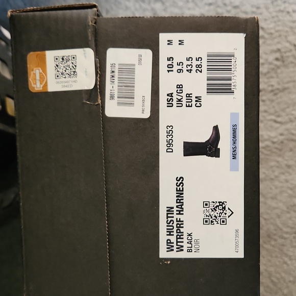 Harley Davidson riding boots 10.5 - Picture 3 of 4